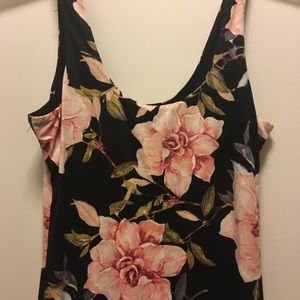 Floral fitted dress